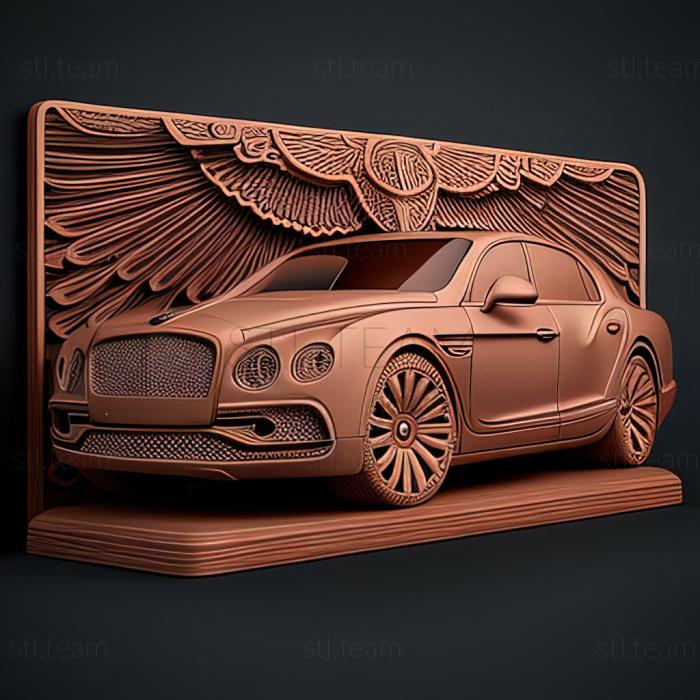 3D model Bentley Flying Spur (STL)